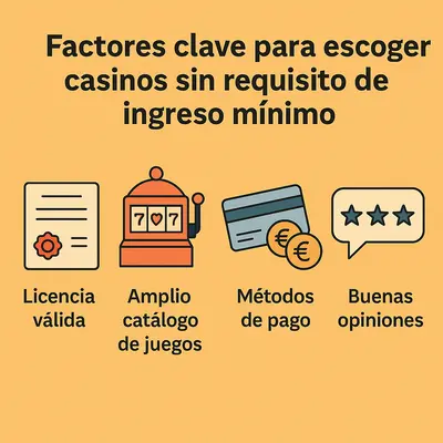 casinos sin minimo de deposito